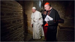 Pope visits St Peter