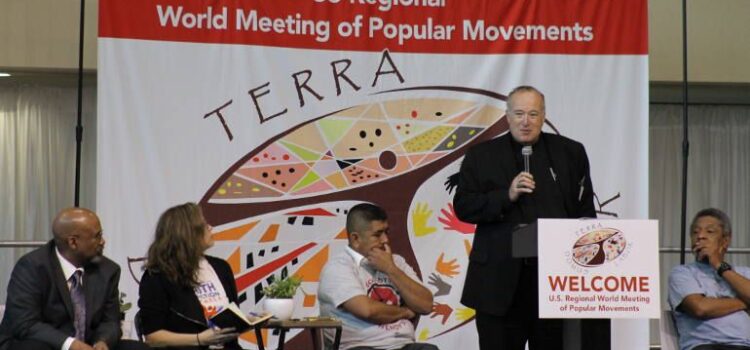 In powerful speech, San Diego bishop challenges organizers to disrupt, rebuild