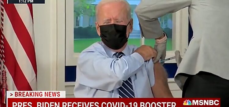 Biden gets Covid-19 booster live on air, says US will have a ‘problem’ until 98% of Americans are vaccinated